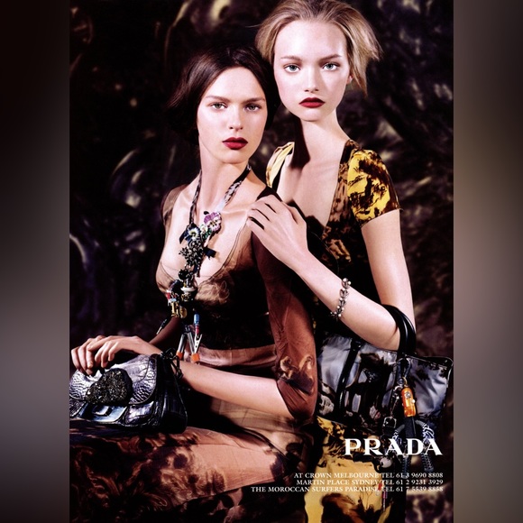 Prada F/W 2004 Crystal Cloth Bracelet - Picture 8 of 8